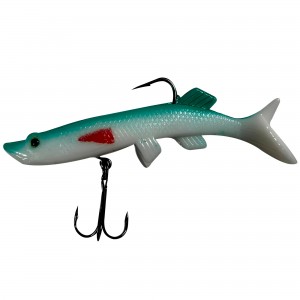 Універсальна силіконова маленька приманка Jaixing Soft Lures 15.2g, 10см, 3 шт, колір 702