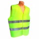 Жилет безпеки із світловідбиваючими смугами високої видимості, Світло-жовтий XL (JS)