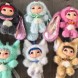 Подарочная коллекционная игрушка-брелок сюрприз с ушками Wakuku Вакуку в коробке