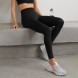 Женские теплые лосины с утеплением на флисе DECOS 052 XXXL Черный (BOT)