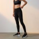 Женские теплые лосины с утеплением на флисе DECOS 052 XXXL Черный (BOT)