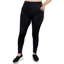 Женские теплые лосины с утеплением на флисе DECOS 052 XXXXL Черный (BOT)