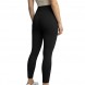 Женские теплые лосины с утеплением на флисе DECOS 052 XXXXXXL Черный (BOT)