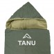Спальный мешок с подушкой TANU Батал флисовый -30°, синтепон 350 г/м2, размер 220*90 см Олива (BR)