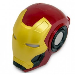 Беспроводная Bluetooth портативная колонка Stereo Bit Speakers Iron Man Golden (YAB)
