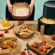 Одноразовые пергаментные формы для аэрогриля 20х20х4,5см, 50 штук в упаковке (626)