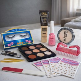 Великий жіночий набір догляду за красою «Принцеса» 50 предметів рандомно