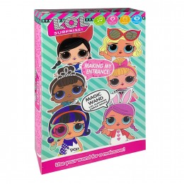 Детский игровой комплект набор стилиста (зеркальце, корона, набор аксессуаров) LOL surprise 993F 3+ (AHMD)