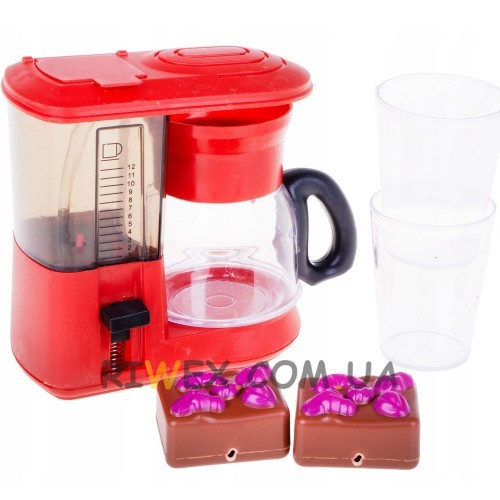 Детский игровой набор Кофемашина Fengmei Kitchen K8830-2, 7 предметов (AHMD)