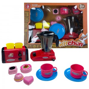 Детский игровой набор Миксер и тостер Fengmei Kitchen K8833-3, 12 предметов (AHMD)