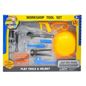 Детский большой набор игрушек инструменты Tool Set 29122 19 предметов 3+ (AHMD)