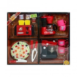 Детский игровой набор Fengmei Kitchen K-8832-4 "Миксер и тостер", 29 предметов (AHMD)