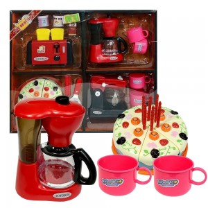 Детский игровой набор Fengmei Kitchen K-8832-4 "Миксер и тостер", 29 предметов (AHMD)