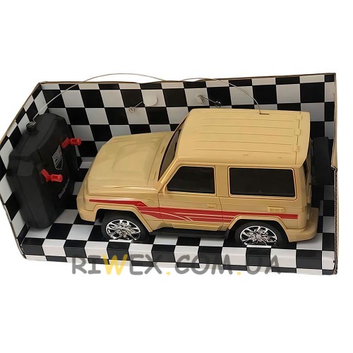 Радиоуправляемая машинка ZJ Toys Model Car ZJ23102A в масштабе 1:18 для детей с пультом управления, Бежевый (AHMD)