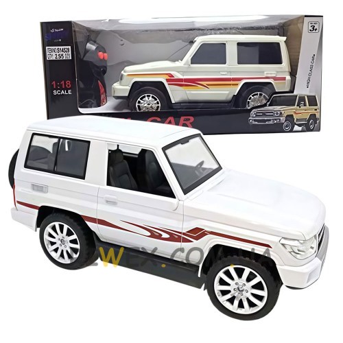 Радиоуправляемая машинка ZJ Toys Model Car ZJ23102A в масштабе 1:18 для детей с пультом управления, Белый (AHMD)