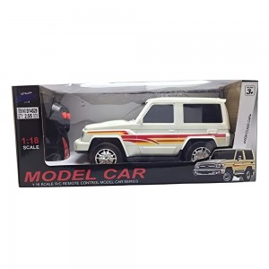 Радиоуправляемая машинка ZJ Toys Model Car ZJ23102A в масштабе 1:18 для детей с пультом управления, Белый (AHMD)