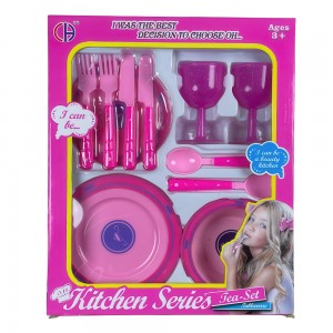 Детский игрушечный кухонный набор посуды для чаепития Kitchen Series Tea-Set CH-01 14 предметов (AHMD) Детский игрушечный кухонный набор посуды для чаепития Kitchen Series Tea-Set CH-01 14 предметов (AHMD)