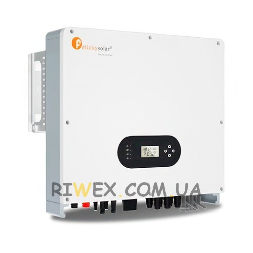 Гибридный однофазный инвертор с дисплеем Felicity IVGM 5000W, 48V, MPPT, IP65 (ISML)