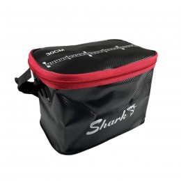 Герметична рибальська сумка для рибалки під рибу з ручками Shark 30 см 30*20*20 см (SHRK)