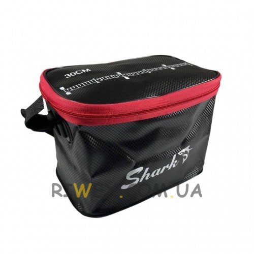 Герметична рибальська сумка для рибалки під рибу з ручками Shark 30 см 30*20*20 см (SHRK)