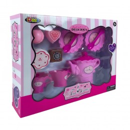 Детский игрушечный набор посуды для чаепития, чайник, пирожные Tea Series delicious D663J-1 (AHMD)