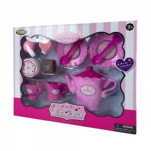 Детский игрушечный набор посуды для чаепития, чайник, пирожные Tea Series delicious D663J-1 (AHMD) Детский игрушечный набор посуды для чаепития, чайник, пирожные Tea Series delicious D663J-1 (AHMD)