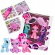 Игровой комплект из трех милых единорогов My Happy Horse L-18 с аксессуарами по уходу (AHMD) Игровой комплект из трех милых единорогов My Happy Horse L-18 с аксессуарами по уходу (AHMD)