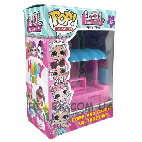 Ігровий дитячий комплект іграшкова кухня LOL Surprise POP! Television YM760, 3+ (AHMD)