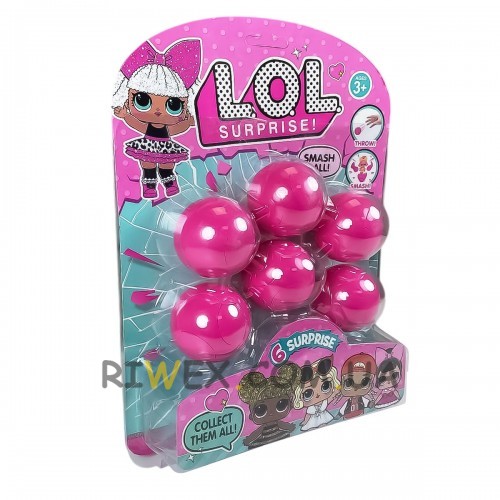 Ігровий дитячий набір-сюрприз мячики для розбивання LOL surprise NO532 (AHMD)