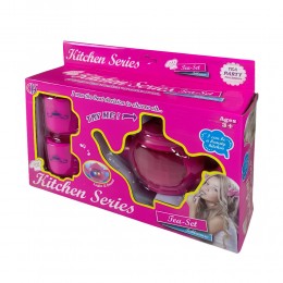 Детский набор игрушек кухонный набор для чаепития чайник, чашки Kitchen series CH-10B (AHMD)