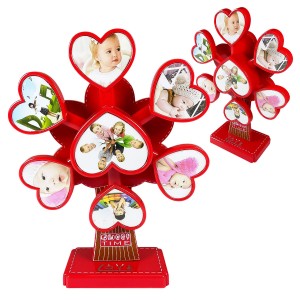 Интерактивная музыкальная фоторамка-ветрячок Music photo frame LM77 B-2 Красный (AHMD)