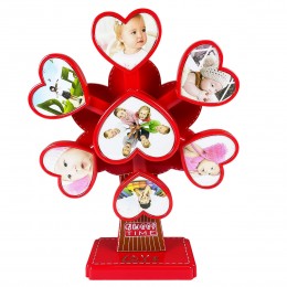 Інтерактивна музична фоторамка-вітрячок Music photo frame LM77 B-2 Червоний (AHMD)