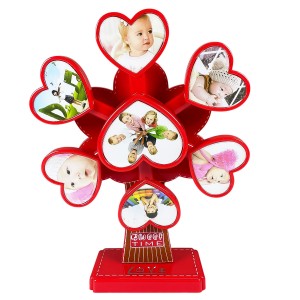 Интерактивная музыкальная фоторамка-ветрячок Music photo frame LM77 B-2 Красный (AHMD)