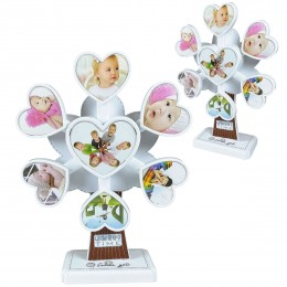 Інтерактивна музична фоторамка-вітрячок Music photo frame LM77 B-3 Білий (AHMD)