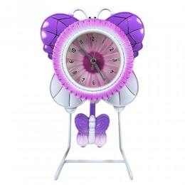 Настольные детские часы с маятником LM77-7301 на каркасе, Сиреневые (AHMD) Настольные детские часы с маятником LM77-7301 на каркасе, Сиреневые (AHMD)