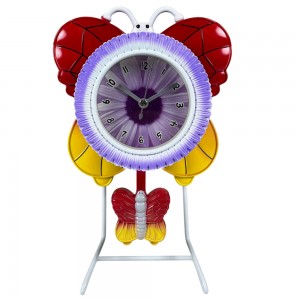 Настільний дитячий годинник з маятником LM77-7300 на каркасі, Різнокольоровий (AHMD) Настільний дитячий годинник з маятником LM77-7300 на каркасі, Різнокольоровий (AHMD)