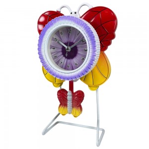 Настільний дитячий годинник з маятником LM77-7300 на каркасі, Різнокольоровий (AHMD) Настільний дитячий годинник з маятником LM77-7300 на каркасі, Різнокольоровий (AHMD)