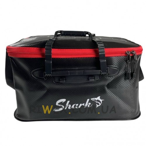 Герметична рибальська сумка для рибалки під рибу з ручками Shark 45 см 45*25*30 см (SHRK)