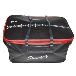 Герметична рибальська сумка для рибалки під рибу з ручками Shark 55 см 55*30*30 см (SHRK)