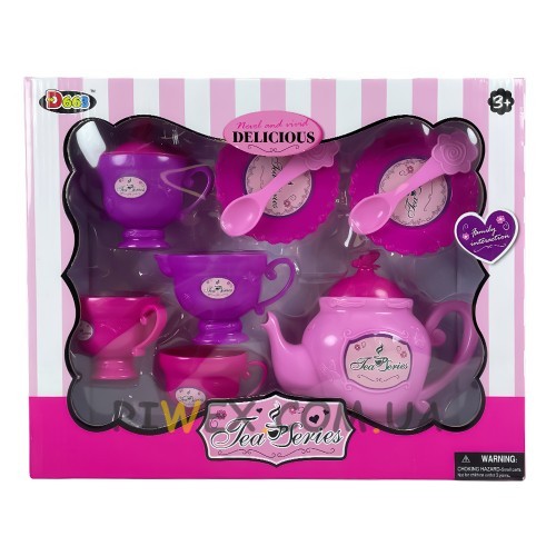 Детский набор игрушек кухонный набор посуды для чаепития Kitchen Series Tea Series D663J-4 (AHMD) Детский набор игрушек кухонный набор посуды для чаепития Kitchen Series Tea Series D663J-4 (AHMD)