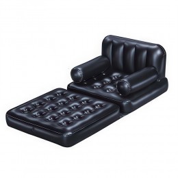 Надувное портативное раскладное кресло-трансформер Bestway 75114 191x97x64 см Черный (LM)