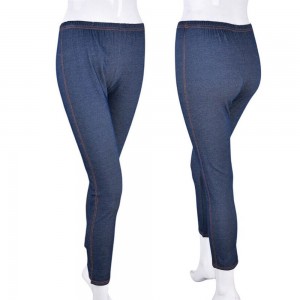 Демісезонні лосини B096-1 лаконічний крій розмір XL, Синій (BOT) Демісезонні лосини B096-1 лаконічний крій розмір XL, Синій (BOT)