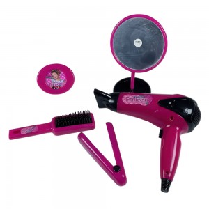 Детский игровой набор игрушек парикмахера фен, зеркало Fashion Princess MDX556-2 (AHMD) Детский игровой набор игрушек парикмахера фен, зеркало Fashion Princess MDX556-2 (AHMD)