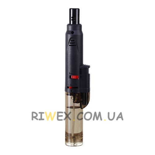  Универсальная спиральная зажигалка OiaoLing 013 с регулировкой пламени, Темный (YAB)