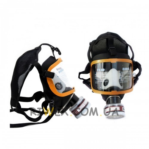 Полнолицевая маска индивидуальной защиты GM-0027/1062 с активной подачей воздуха (JS)