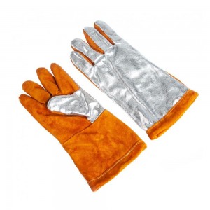 Рукавички Крагі термостійкі P-1788 1500°С високі механічні та теплові навантаження (JS)