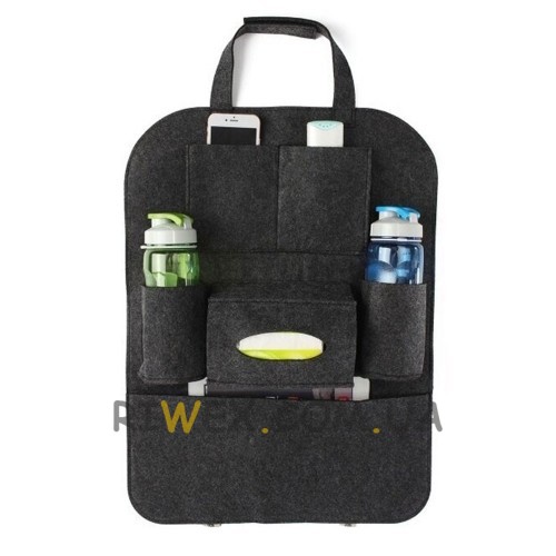 Автомобильный сумка-органайзер на спинку сиденья автомобиля Черный (205)