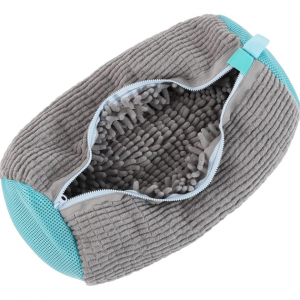 Мішок чохол для прання взуття в пральній машині 39х19 см Сірий Мішок чохол для прання взуття в пральній машині 39х19 см Сірий
