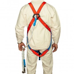 Ремень безопасности MARSHFL  S-22/861 с защитными кольцами из кованой стали и карабином  (JS)