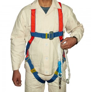 Ремень безопасности MARSHFL  S-22/861 с защитными кольцами из кованой стали и карабином  (JS)